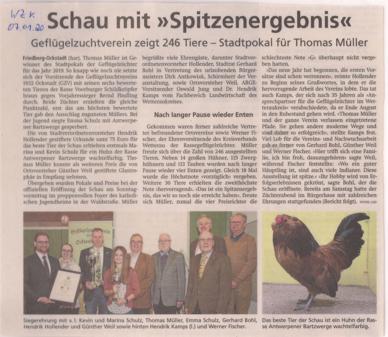 Zeitungsbericht LS 2019